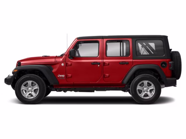 2018 Firecracker Red Clearcoat Jeep Wrangler Unlimited Sport S 4X4 SUV