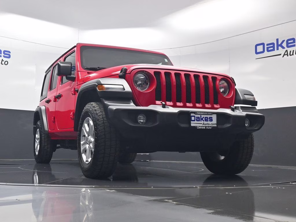 2018 Firecracker Red Clearcoat Jeep Wrangler Unlimited Sport S 4X4 SUV