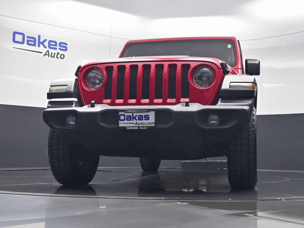 2018 Firecracker Red Clearcoat Jeep Wrangler Unlimited Sport S 4X4 SUV