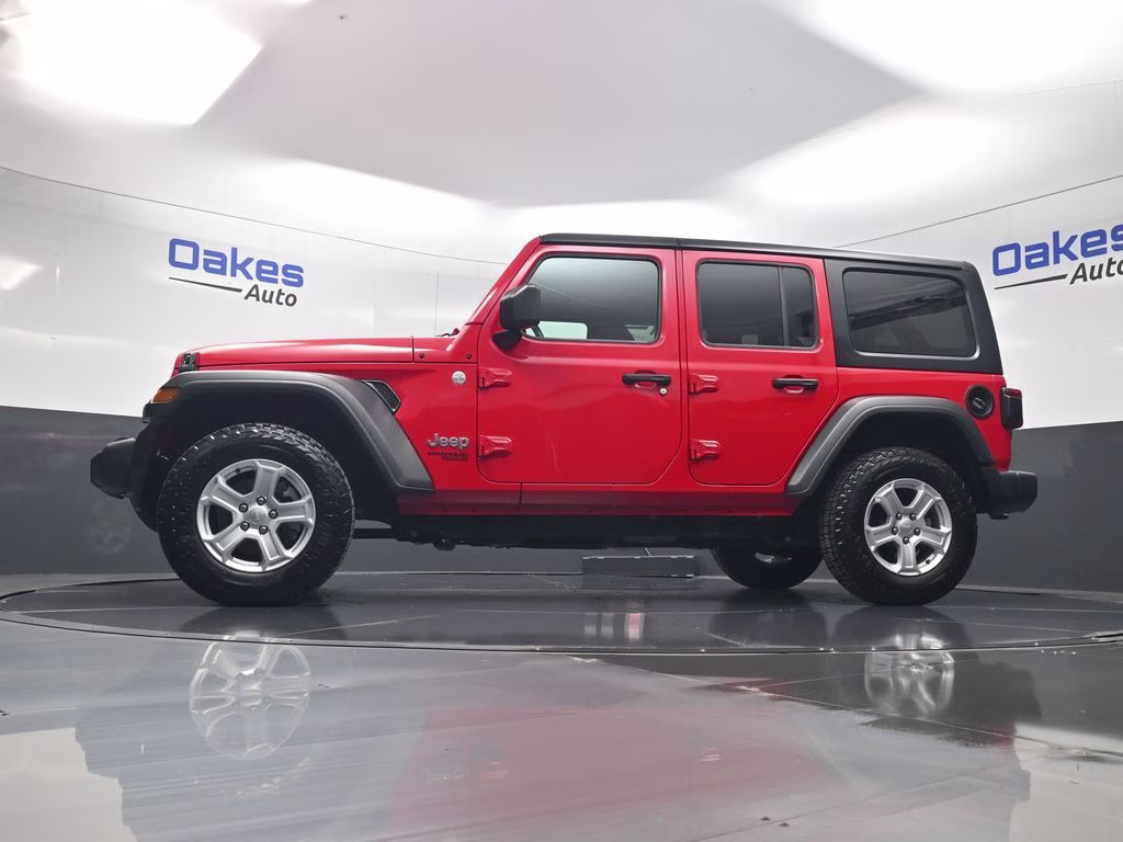 2018 Firecracker Red Clearcoat Jeep Wrangler Unlimited Sport S 4X4 SUV
