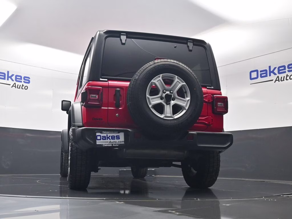 2018 Firecracker Red Clearcoat Jeep Wrangler Unlimited Sport S 4X4 SUV