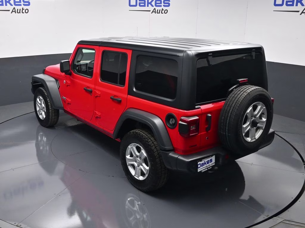 2018 Firecracker Red Clearcoat Jeep Wrangler Unlimited Sport S 4X4 SUV