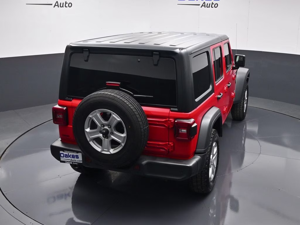 2018 Firecracker Red Clearcoat Jeep Wrangler Unlimited Sport S 4X4 SUV