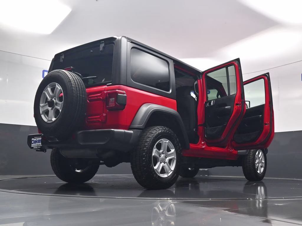 2018 Firecracker Red Clearcoat Jeep Wrangler Unlimited Sport S 4X4 SUV