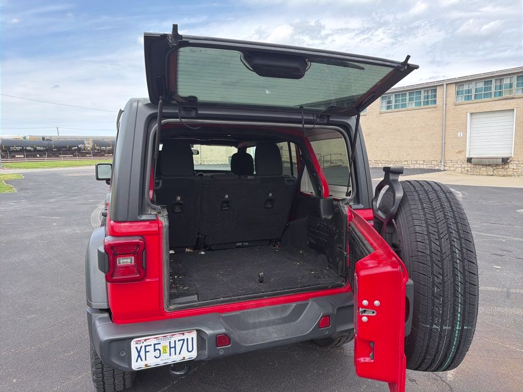 2018 Firecracker Red Clearcoat Jeep Wrangler Unlimited Sport S 4X4 SUV