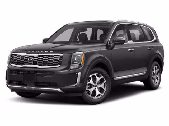 2020 Gravity Gray Kia Telluride EX AWD SUV