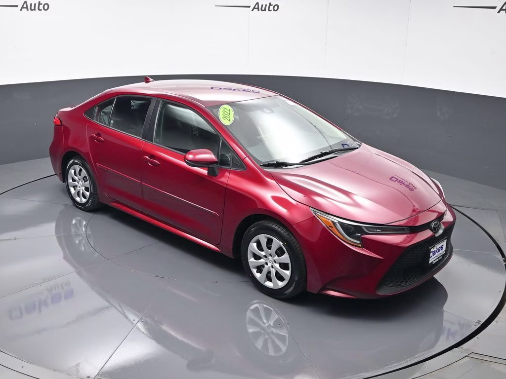 2022 Pearl Toyota Corolla LE FWD Sedan