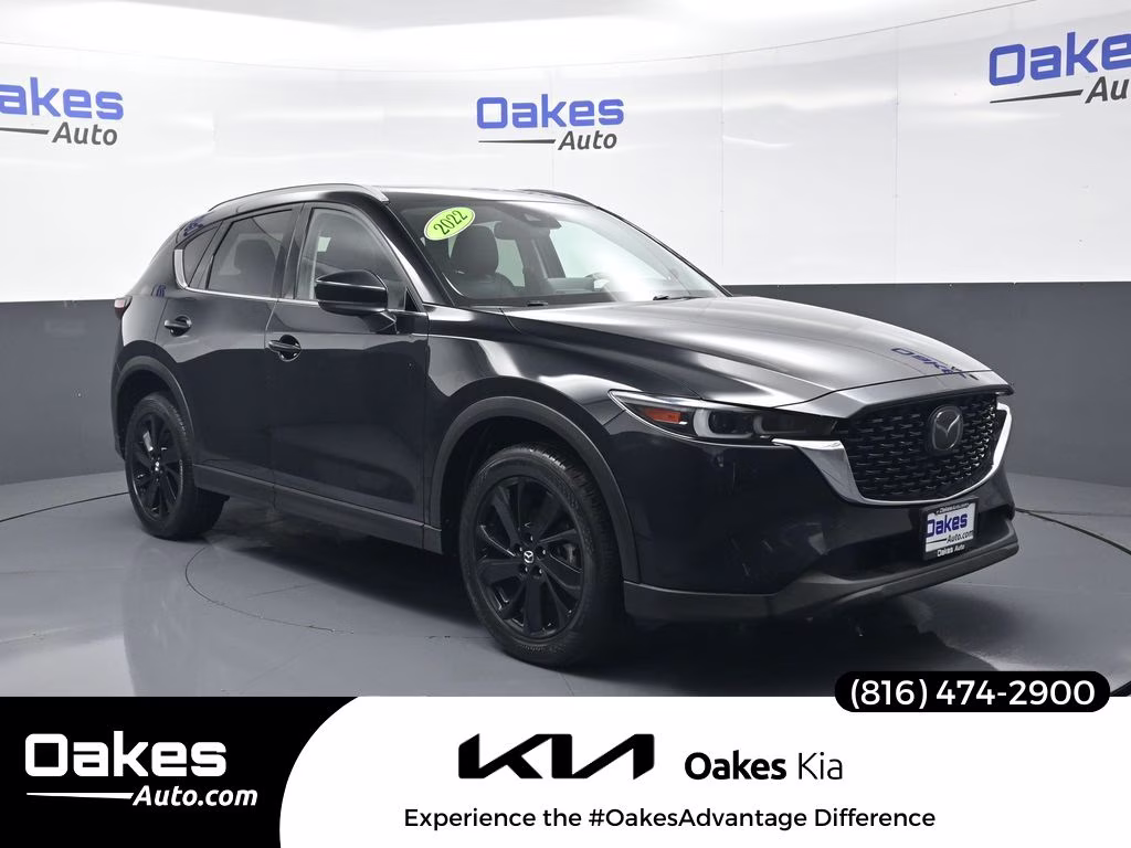 2022 Jet Black Mica Mazda CX-5 2.5 S Premium Plus Package AWD SUV
