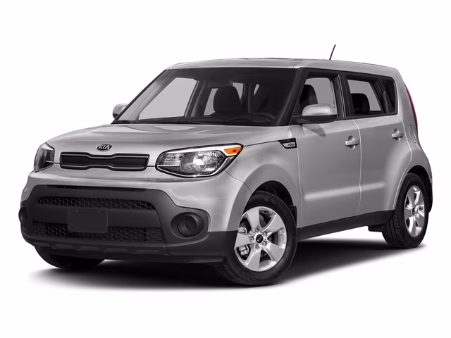 2018 Bright Silver Kia Soul Base FWD Hatchback