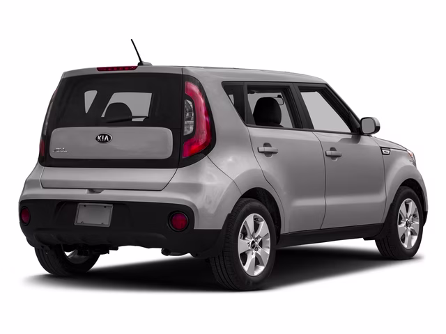 2018 Bright Silver Kia Soul Base FWD Hatchback