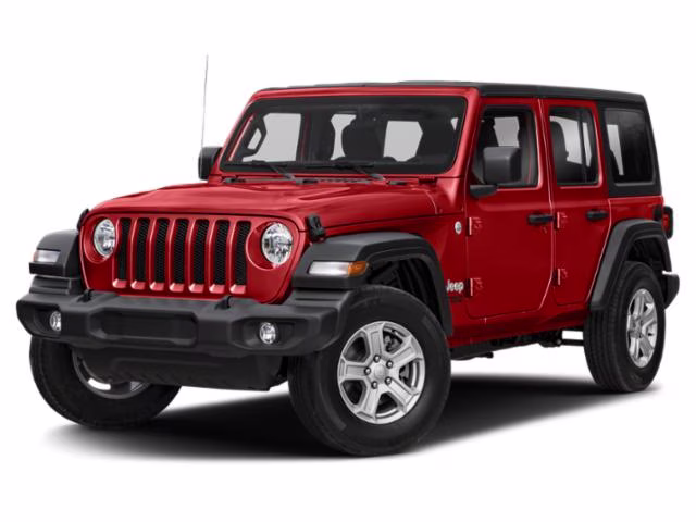 2018 Firecracker Red Clearcoat Jeep Wrangler Unlimited Sport S 4X4 SUV