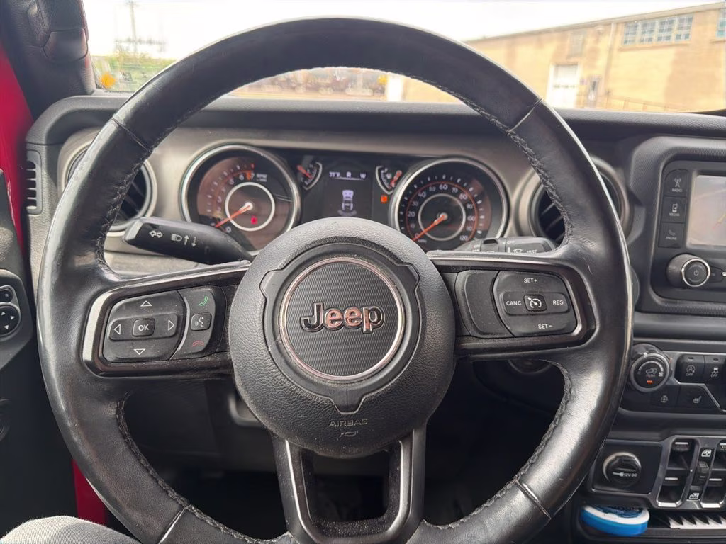 2018 Firecracker Red Clearcoat Jeep Wrangler Unlimited Sport S 4X4 SUV