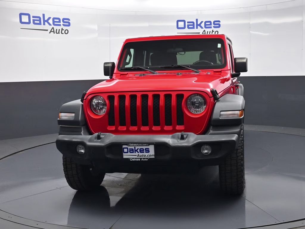 2018 Firecracker Red Clearcoat Jeep Wrangler Unlimited Sport S 4X4 SUV