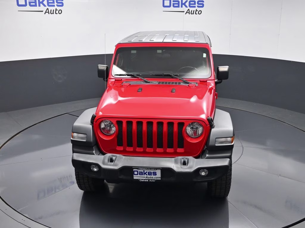 2018 Firecracker Red Clearcoat Jeep Wrangler Unlimited Sport S 4X4 SUV