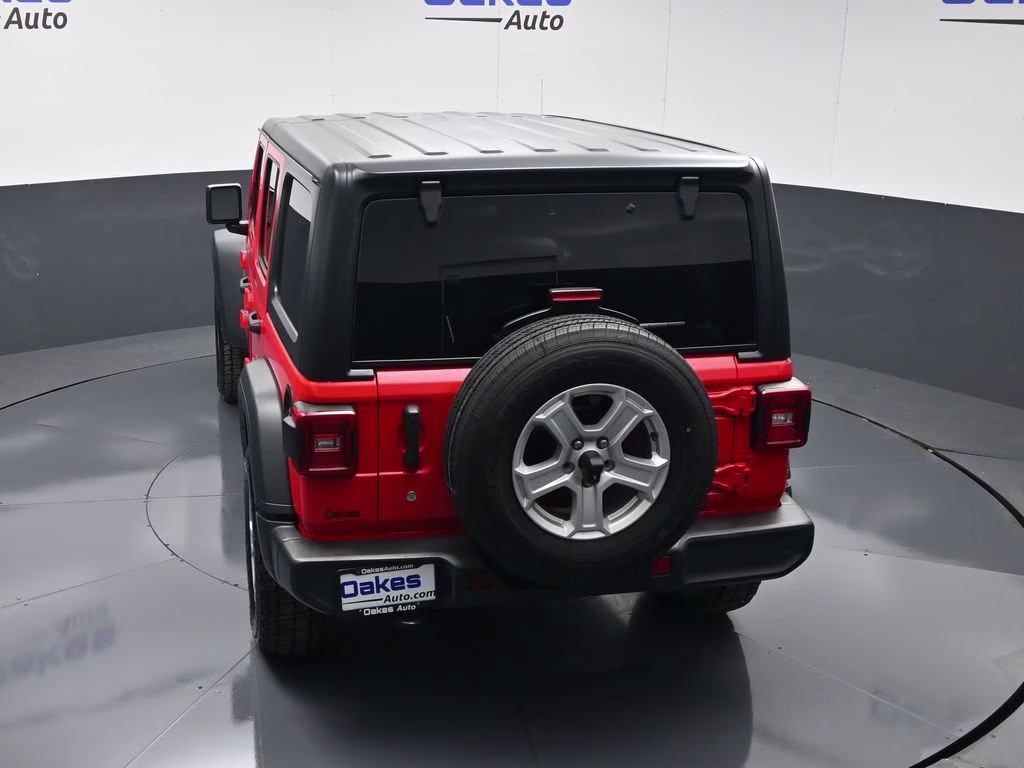 2018 Firecracker Red Clearcoat Jeep Wrangler Unlimited Sport S 4X4 SUV