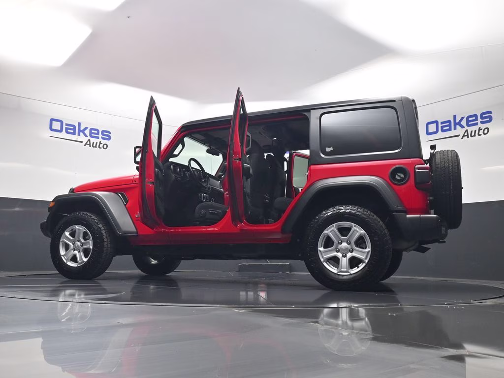 2018 Firecracker Red Clearcoat Jeep Wrangler Unlimited Sport S 4X4 SUV