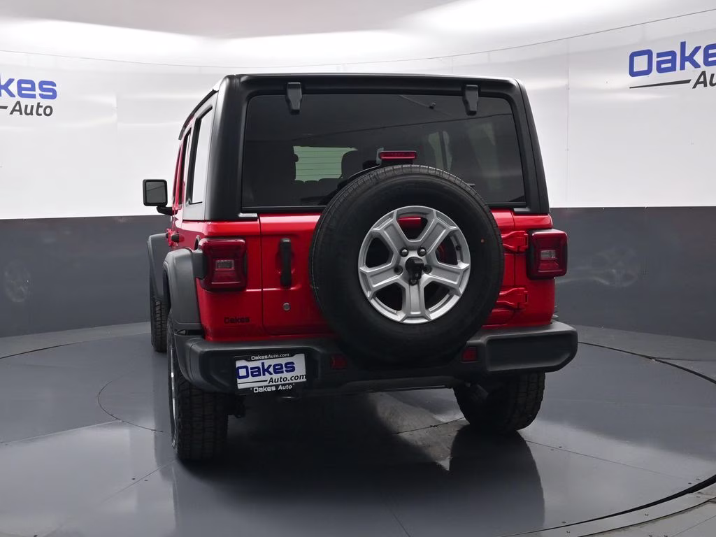 2018 Firecracker Red Clearcoat Jeep Wrangler Unlimited Sport S 4X4 SUV