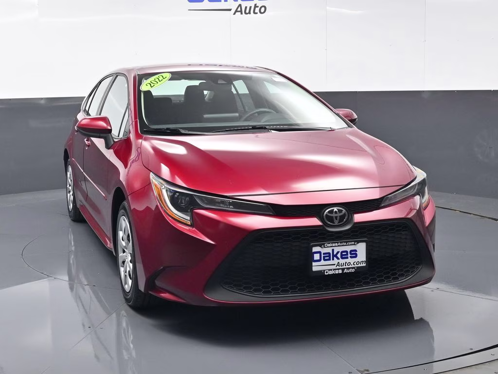 2022 Pearl Toyota Corolla LE FWD Sedan