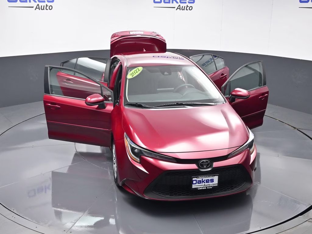 2022 Pearl Toyota Corolla LE FWD Sedan