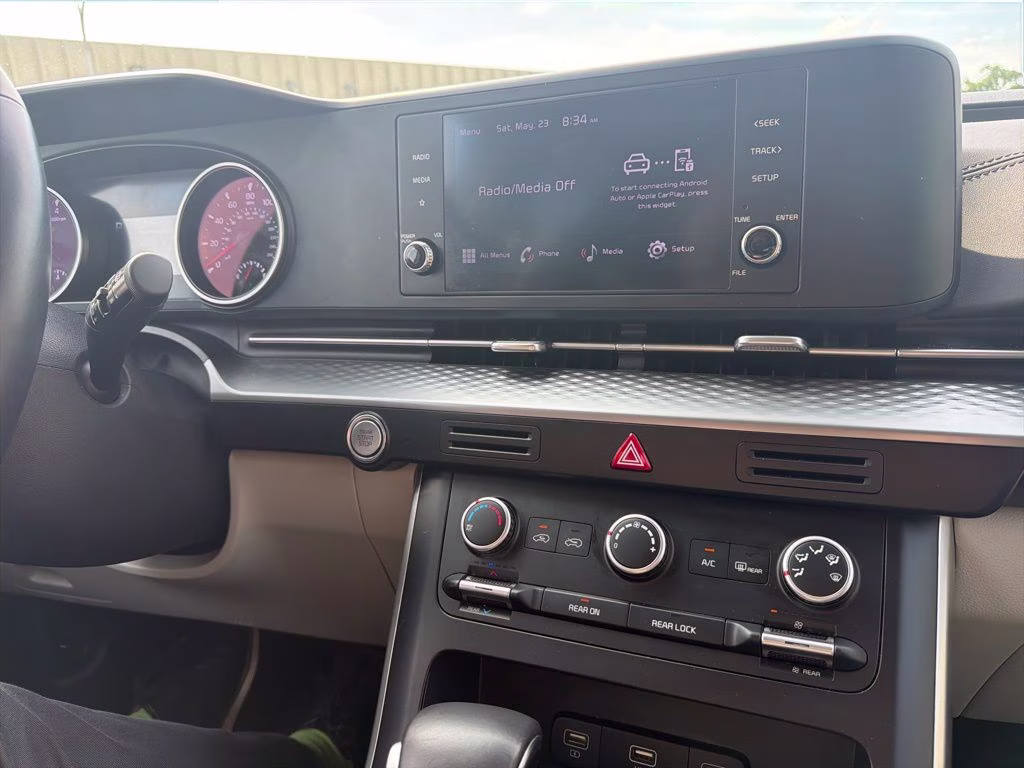 2024 Flare Red Kia Carnival LX FWD Van