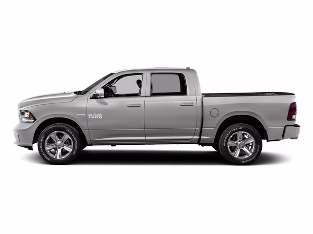 2016 Bright Silver Metallic Clearcoat Ram 1500 Big Horn 4X4 Truck