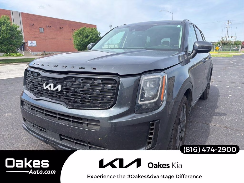 2022 Gravity Gray Kia Telluride EX AWD SUV