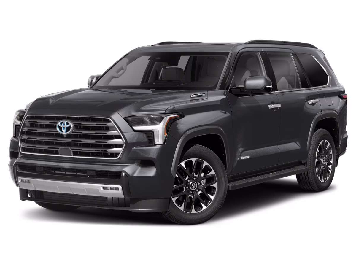 2025 White Toyota Sequoia 4X4 SUV