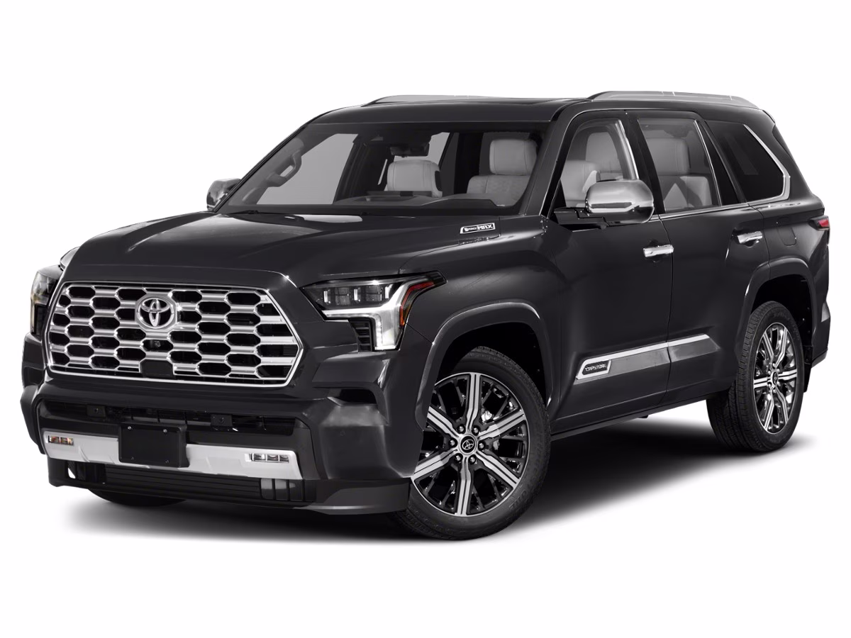 2025 White Toyota Sequoia 4X4 SUV