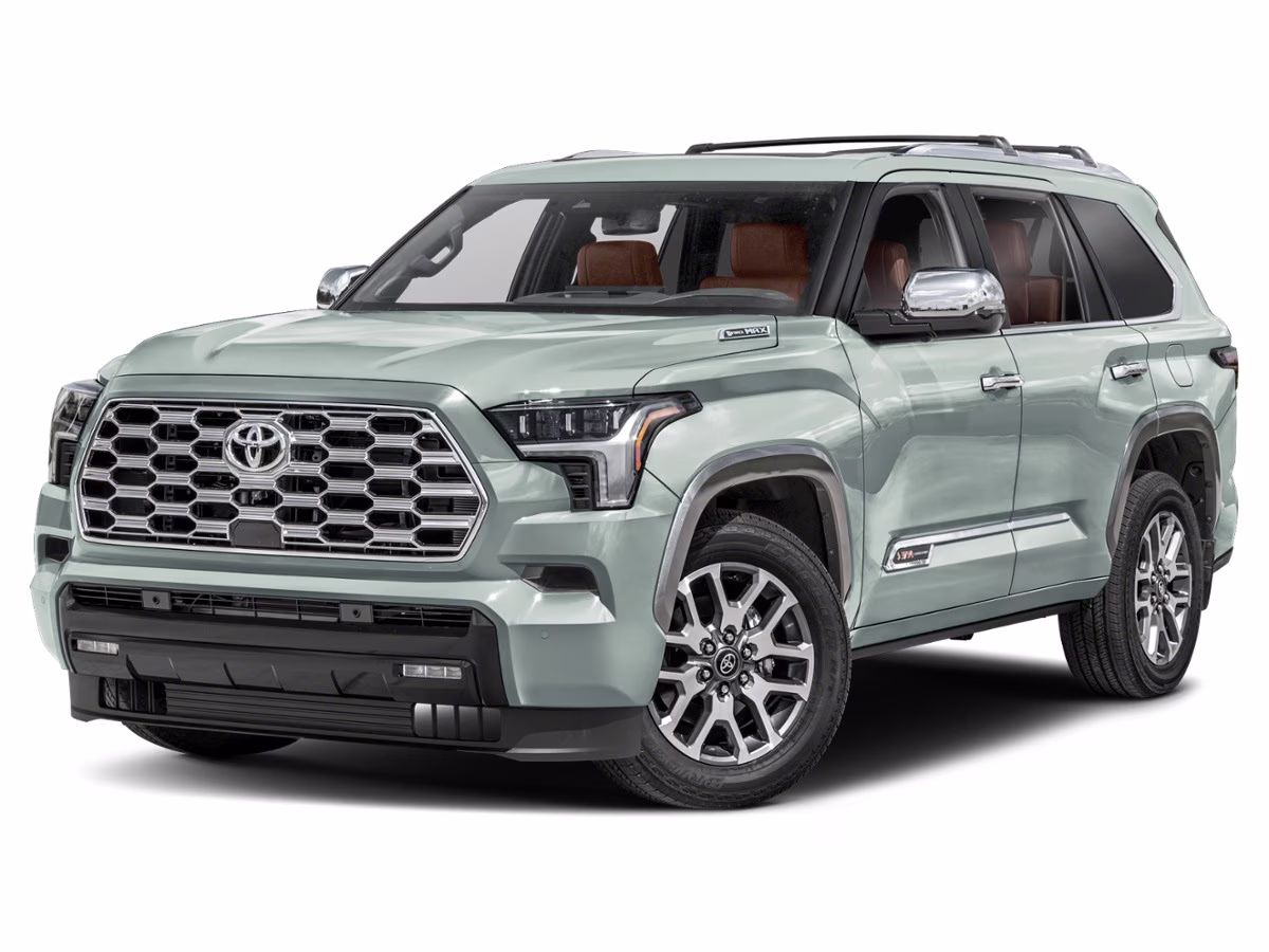 2025 White Toyota Sequoia 4X4 SUV