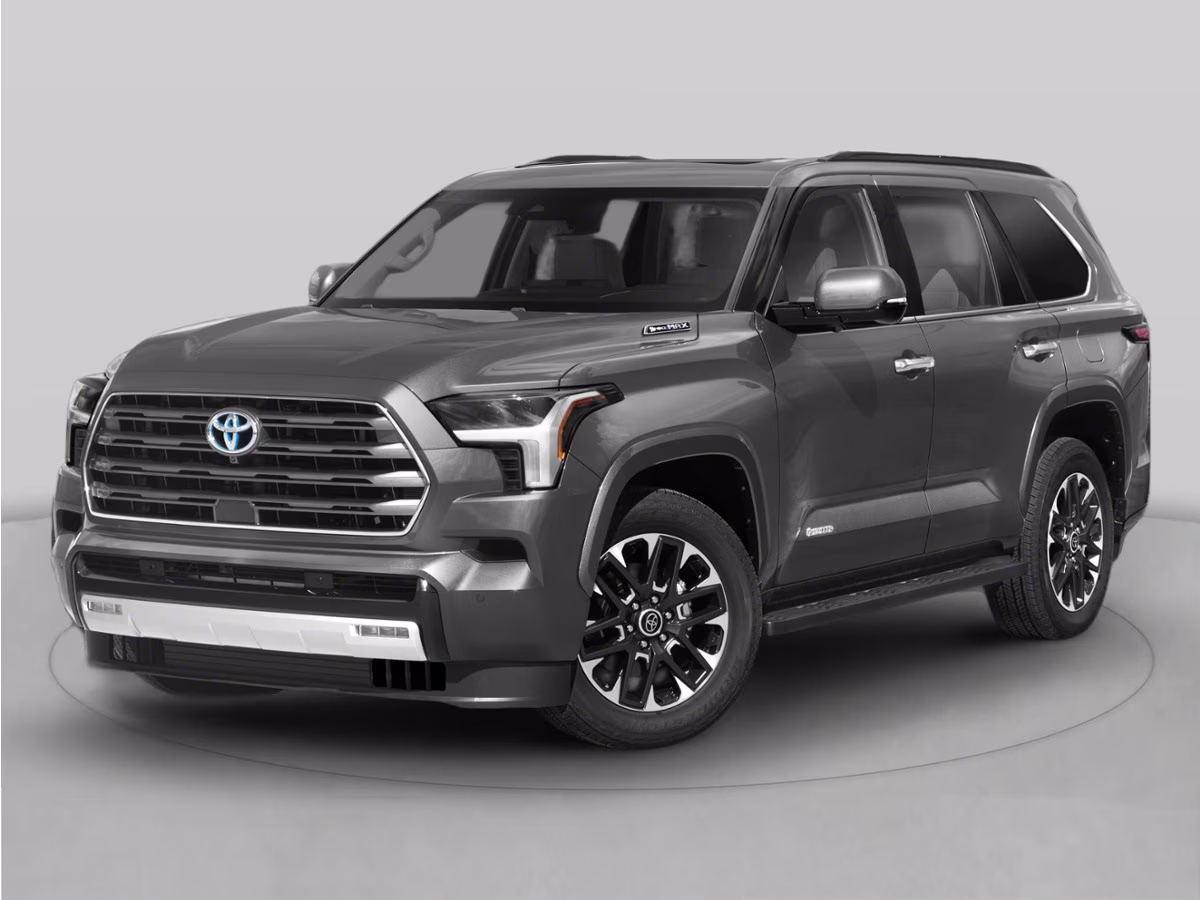 2025 White Toyota Sequoia 4X4 SUV