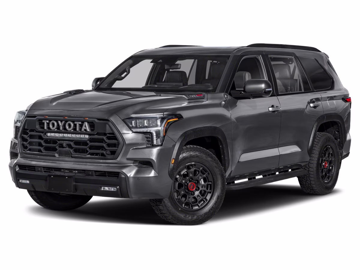 2025 White Toyota Sequoia 4X4 SUV