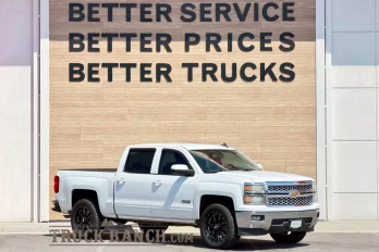 2015 Summit White Chevrolet Silverado 1500 LT RWD Truck