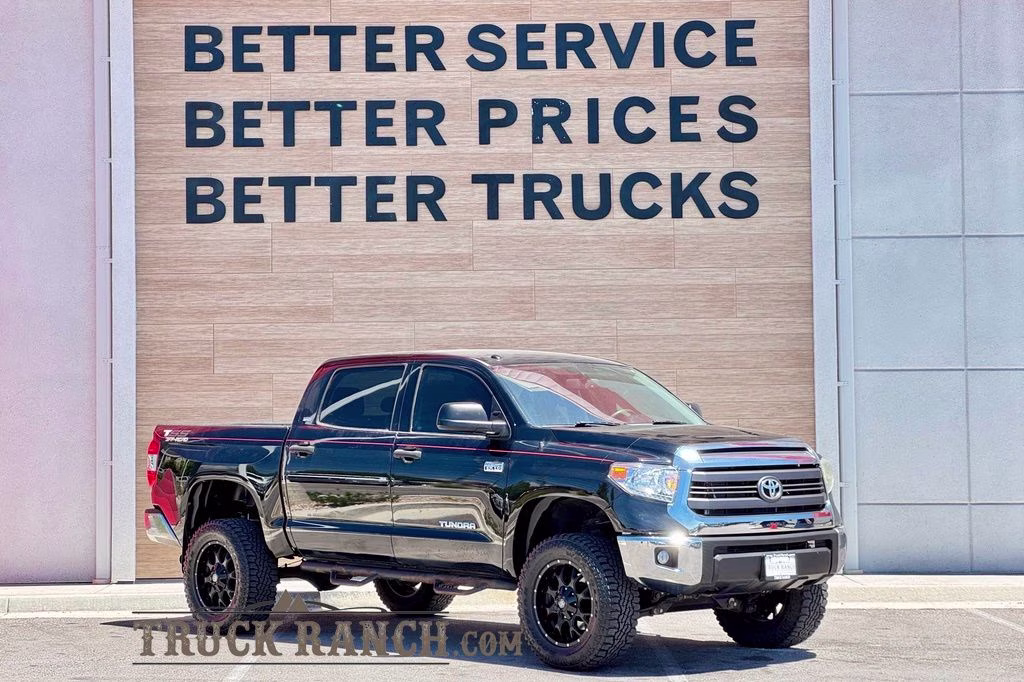 2014 Black Toyota Tundra SR5 4X4 Truck