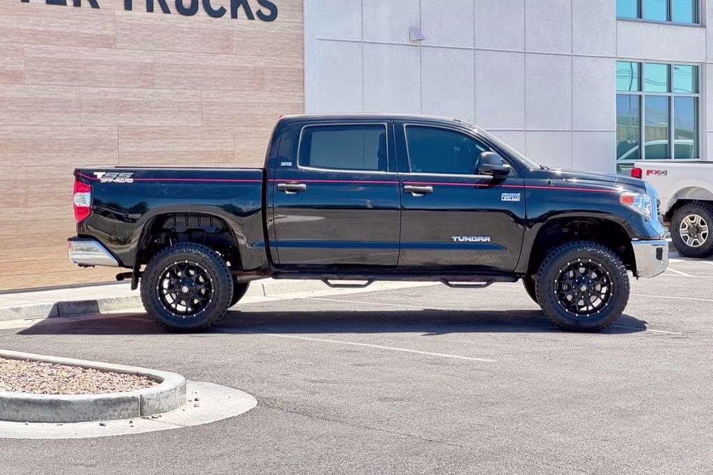 2014 Black Toyota Tundra SR5 4X4 Truck