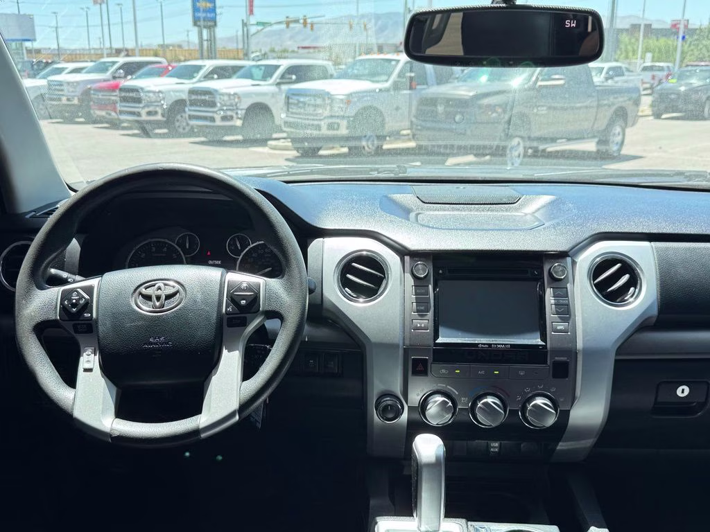 2014 Black Toyota Tundra SR5 4X4 Truck