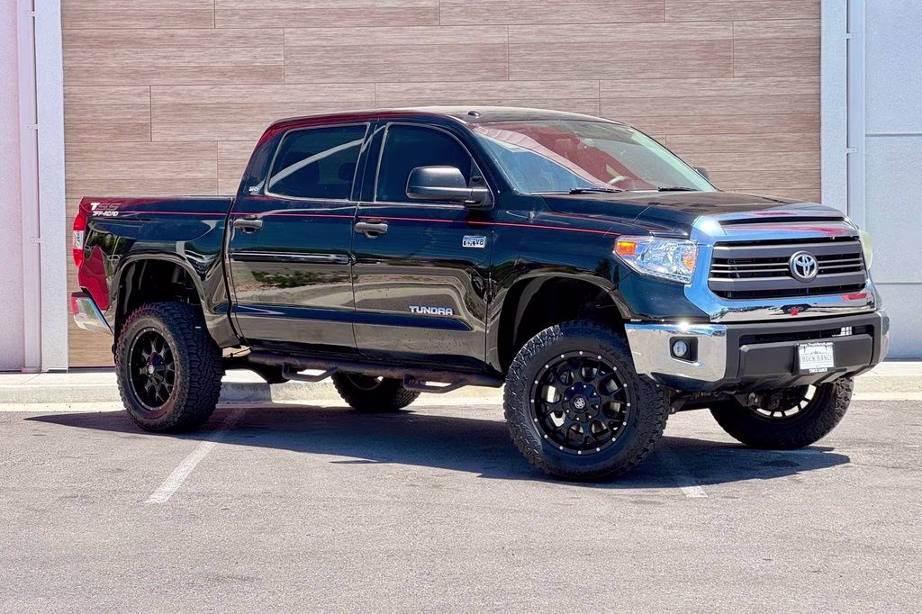 2014 Black Toyota Tundra SR5 4X4 Truck