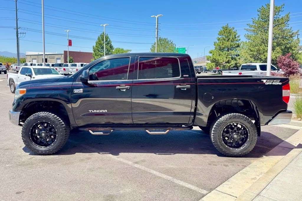 2014 Black Toyota Tundra SR5 4X4 Truck