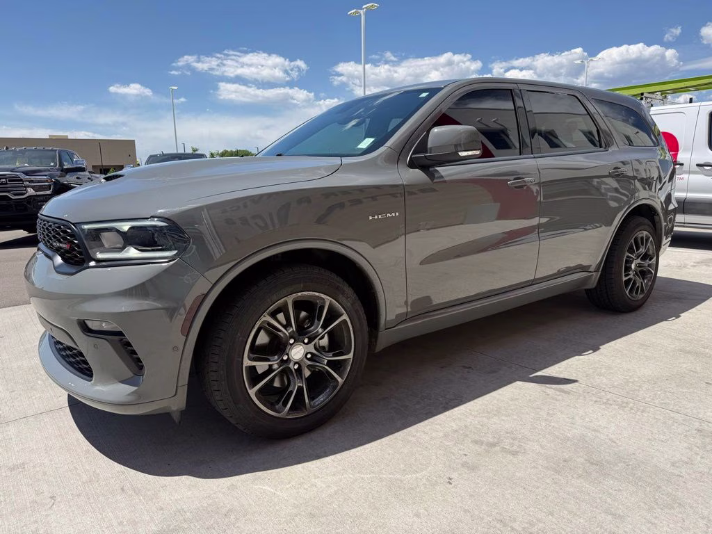 2022 Destroyer Gray Clearcoat Dodge Durango R/T AWD SUV