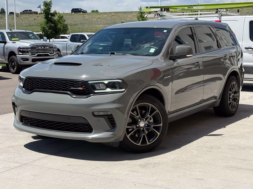 2022 Destroyer Gray Clearcoat Dodge Durango R/T AWD SUV