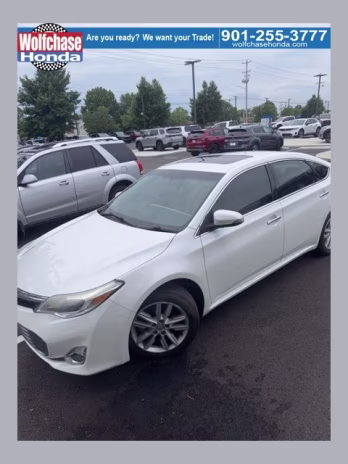 2014 Blizzard Pearl Toyota Avalon XLE Premium FWD Sedan