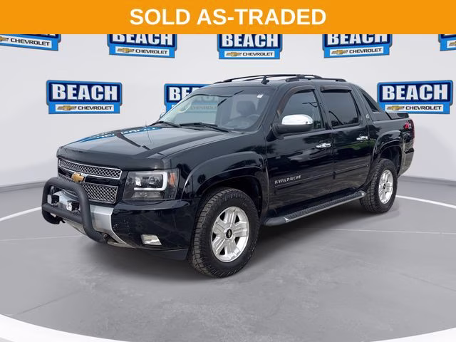 2013 Black Chevrolet Avalanche 1500 LT 4X4 Truck