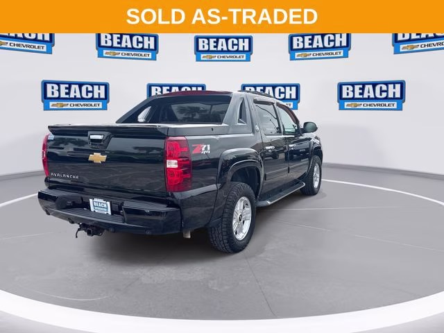 2013 Black Chevrolet Avalanche 1500 LT 4X4 Truck