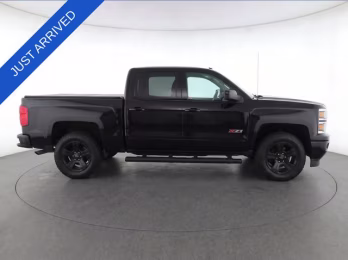 2015 Black Chevrolet Silverado 1500 LT 4X4 Truck