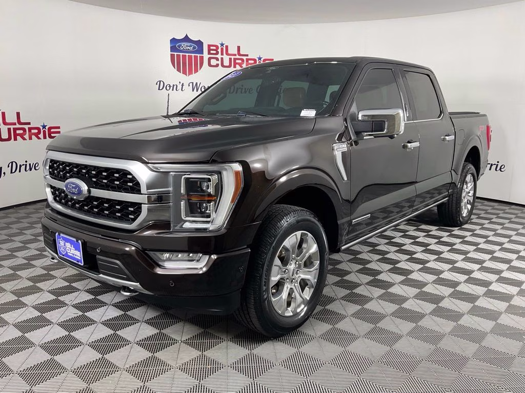 2021 Brown Metallic Ford F-150 Platinum 4X4 Truck