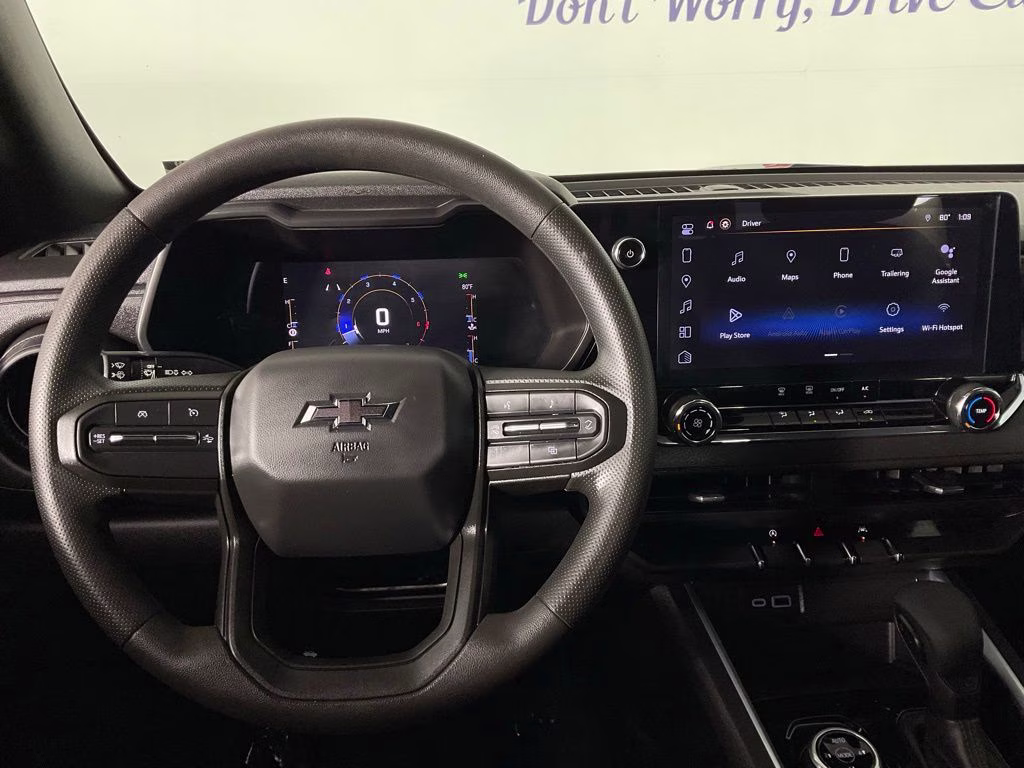 2023 Black Chevrolet Colorado Trail Boss 4X4 Truck