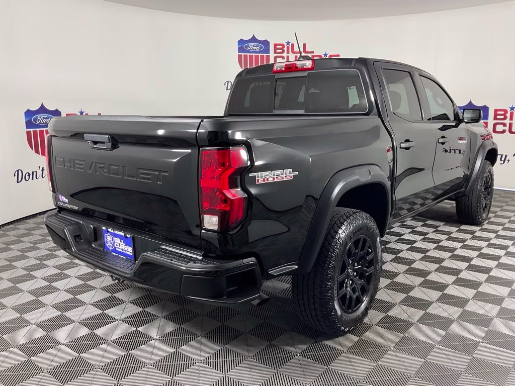 2023 Black Chevrolet Colorado Trail Boss 4X4 Truck