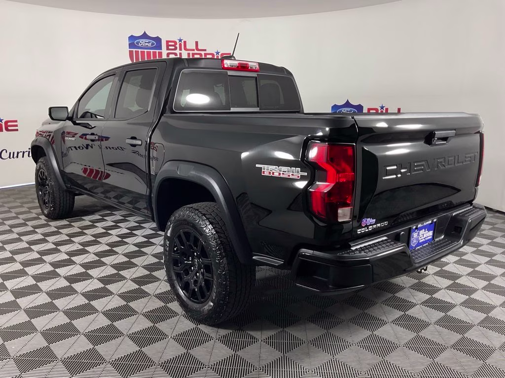 2023 Black Chevrolet Colorado Trail Boss 4X4 Truck