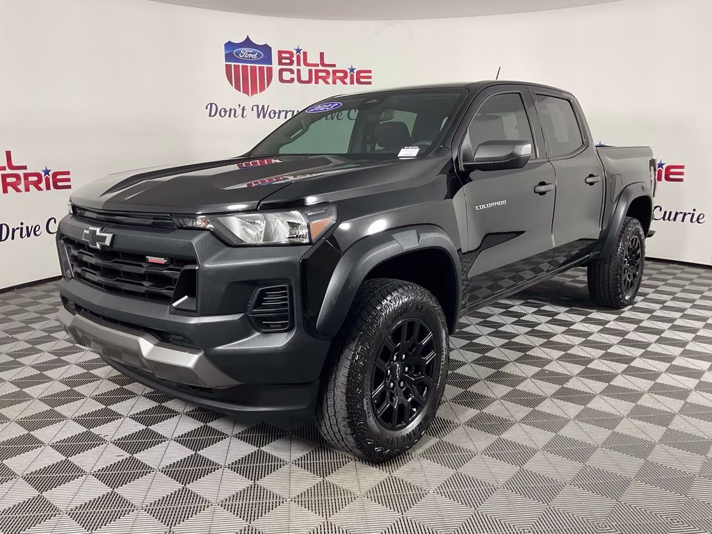 2023 Black Chevrolet Colorado Trail Boss 4X4 Truck