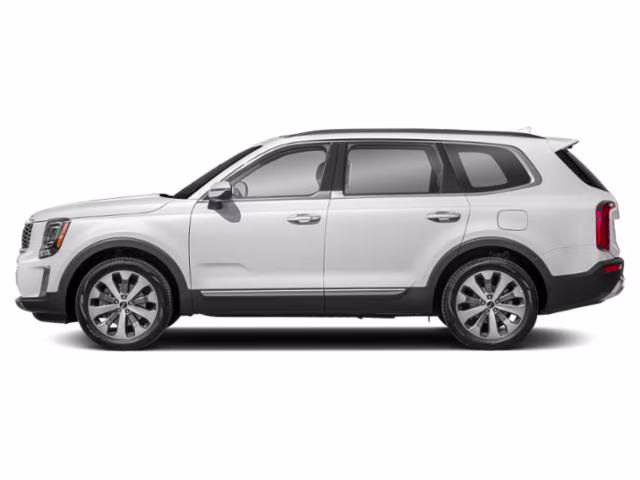2021 Glacial White Pearl Kia Telluride S FWD SUV
