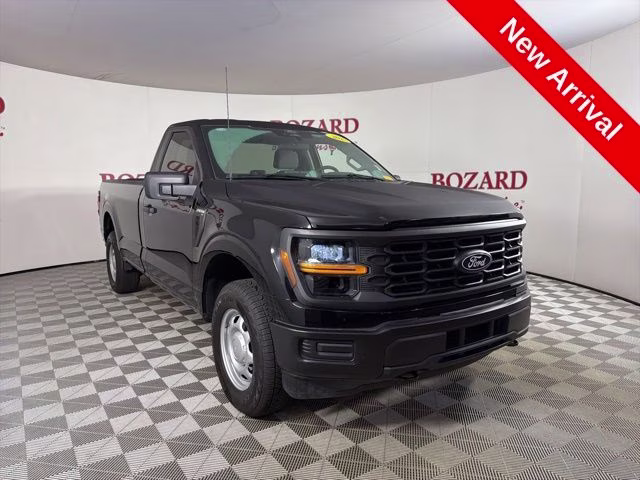 2025 Black Metallic Ford F-150 XL 4X4 Truck